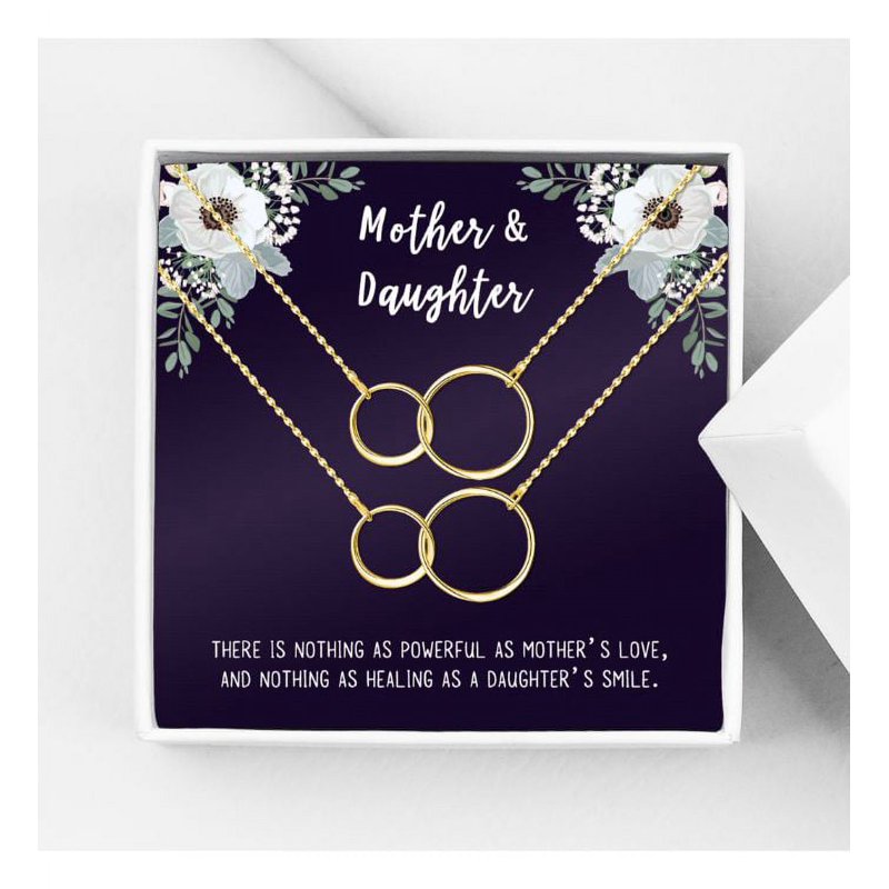 Matching Infinity Necklace for Mom and Daughter - Mother's Day Gift, No Personalization