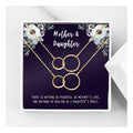 Matching Infinity Necklace for Mom and Daughter - Mother's Day Gift, No Personalization