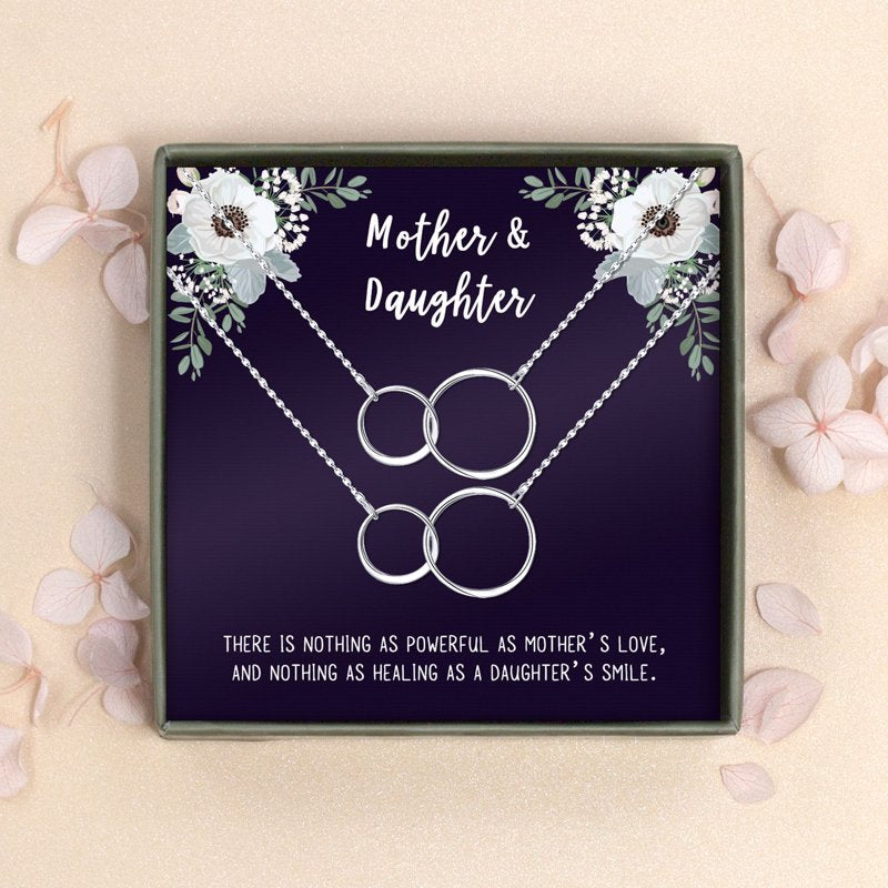 Matching Infinity Necklace for Mom and Daughter - Mother's Day Gift Jewelry