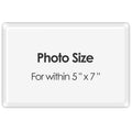 100-Pack 5 Mil Thermal Laminating Sheets for Photos & Documents 5x7 Inch