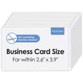 Self-Adhesive Laminating Sheets for Business Cards 10 Mil Waterproof 30 Pack