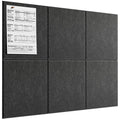 Large Felt Bulletin Boards Pack 6 - Customizable Wall Tiles for Office & Home