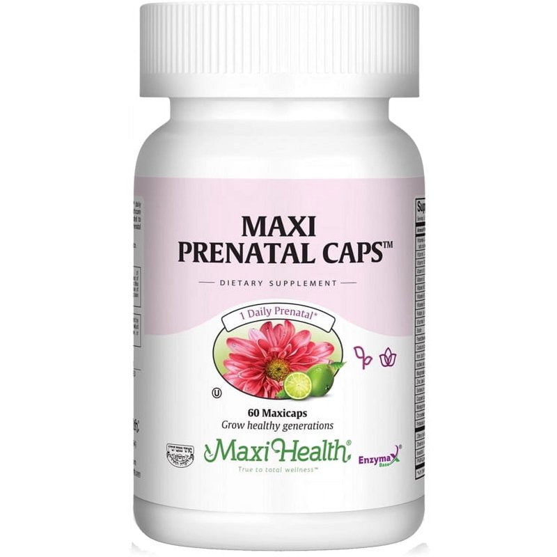 Prenatal Multivitamins with Iron & Biotin - Complete Pregnancy Support, 60+ Count