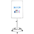 Magnetic Dry Erase Board 36x24 Inch Portable Whiteboard with Stand for Office School Home