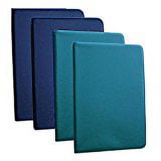 Mini 6-Ring Memo Books Set - Hunter Green & Black, 3x5 Inch Lined Paper, 4-Pack