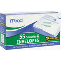 Self-Adhesive Security Envelopes 3 5/8 x 6 1/2 Inch White Pack of 55