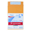 Self-Adhesive Kraft Envelope Set - 6x9 Inch Office Pack, Brown, 30 Count