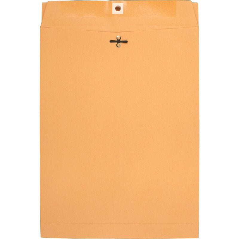 Brown Kraft Clasp Envelopes - 9 x 12 Office Pak, 20 Pack