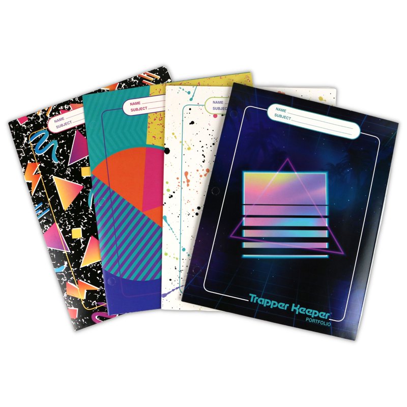 Mead 2-Pocket Portfolio Folder Set - 9.75 x 12 Inches, 4-Pack