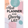 Meal Planner and Grocery List Notebook - Weekly Budget Organizer