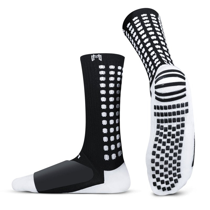 Protective Athletic Grip Sock with Metatarsal Padding & Non-Slip Grip for Soccer & Sports