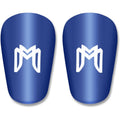 Mini Shin Guards for Soccer - MediCaptain MiniGuards 3.9 x 2.4 in (Blue) - Unisex Youth & Adult