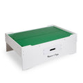 Kids Storage Multi Activity Play Table - Wooden Train & Craft Table