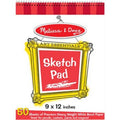Melissa & Doug 50-Page Spiral Sketch Pad - 9x12 Professional Art Paper