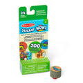 Dinosaur Sticker Activity Pad & 200+ Refill Stickers for Creative Arts & Crafts
