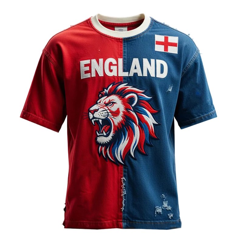 Men's Short Sleeve Soccer Training T Shirt – Breathable Casual Football Fan Tee - Red, XXXL