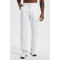 Men's Golf Pants Lightweight Stretch Work Trousers Business Casual White