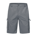 Men's Hiking Cargo Shorts with Multi-Pocket Design for Outdoor Travel and Casual Wear