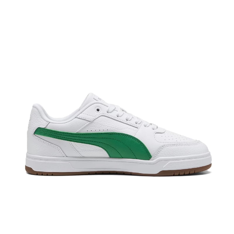 Men's Puma Caven III Plus Sneakers White Green Silver Gum - Size Variants