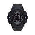 Men's Digital Chronograph Watch with Backlight and Water Resistance