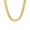 Men's Stainless Steel Curb Chain Necklace 20-Inch - Durable & Tarnish-Resistant Jewelry