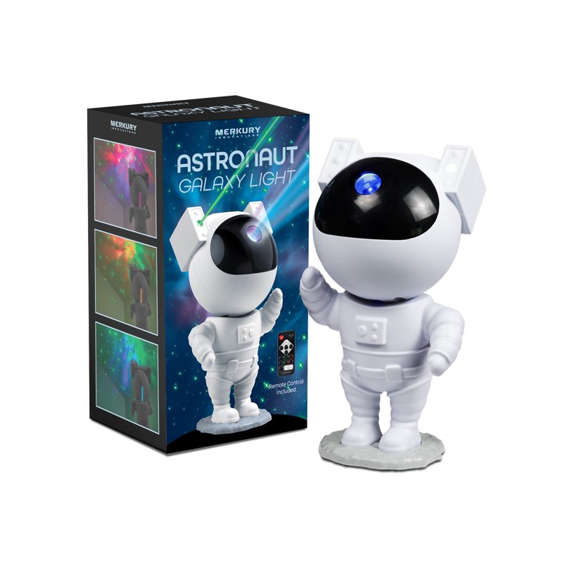10-Inch Astronaut Galaxy Light Projector with Remote - Space Night Light