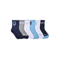 Messi Boys Crew Socks 6-Pack - Blue, Size S-L (Variation: Blue, M)