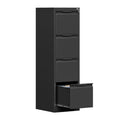 4 Drawer Metal File Cabinet with Lock - Vertical Home Office Storage