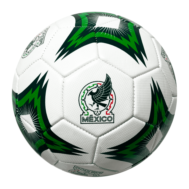 Icon Sports Mexico Soccer Ball - Official Licensed Green White, Size 4