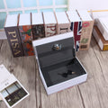 Mini Book Safe Cash Jewelry Security Lock Box - Diversion Safe with Key