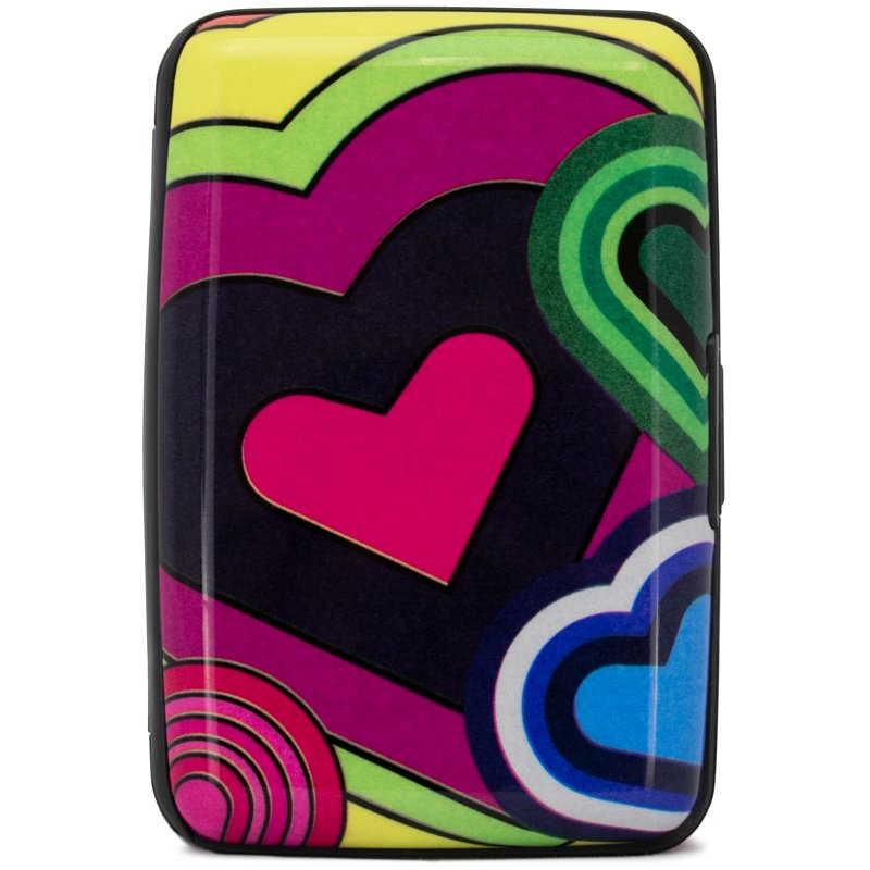 RFID Blocking Wallet with Aluminum Exterior - Travel Safe, 6 Slots