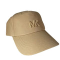 Unisex Embroidered Logo Baseball Cap - One Size Tan