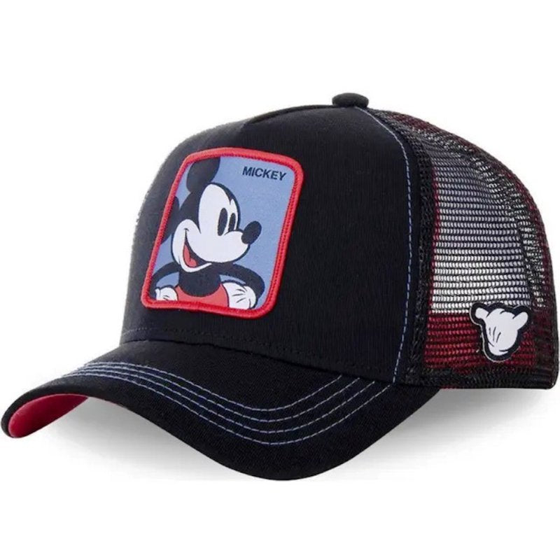 Mickey Mouse Adjustable Snapback Baseball Cap Hat - One Size Fits Most