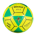 Mikasa FT5 Goal Master Soccer Ball - Size 5, Composite Leather, Yellow/Green, FIFA Approved