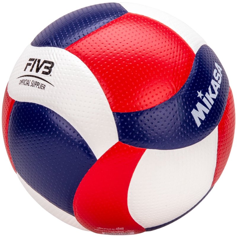 Official Size 5 Volleyball for Indoor & Outdoor Play - FIVB Approved Mikasa V200W-USA