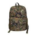 Water Resistant Military Camo Backpack with Padded Laptop Sleeve and Multiple Compartments