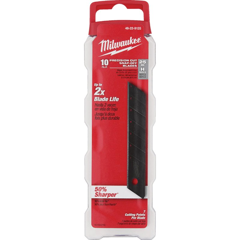 25mm Precision Snap Blade Set - Compatible with Standard Utility Knives