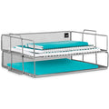 2-Tier Mesh Desk Organizer for Office Supplies - Silver