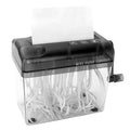 Portable Mini Hand Paper Shredder A6 Manual Office & Home Use
