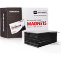 Magnetic Business Card Holders - Peel & Stick Adhesive Backing, 200 Pack