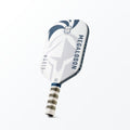 Megalodon Pickleball Paddle with 18K Carbon Fiber Face, 20mm Poly Core, Elongated Handle – USAPA Approved