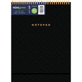 Mintgreen Spiral Top Notepad, 8x10.75, 80 Sheets, Professional Series