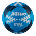 Mitre Impel One Training Soccer Ball 4, Fluo Blue – 6-Panel, Soft-Touch Foam