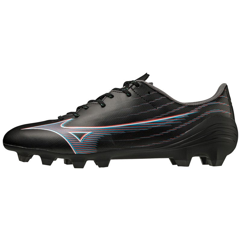 Mizuno Alpha Select Junior Soccer Cleat - Black/Ignition Red, 3