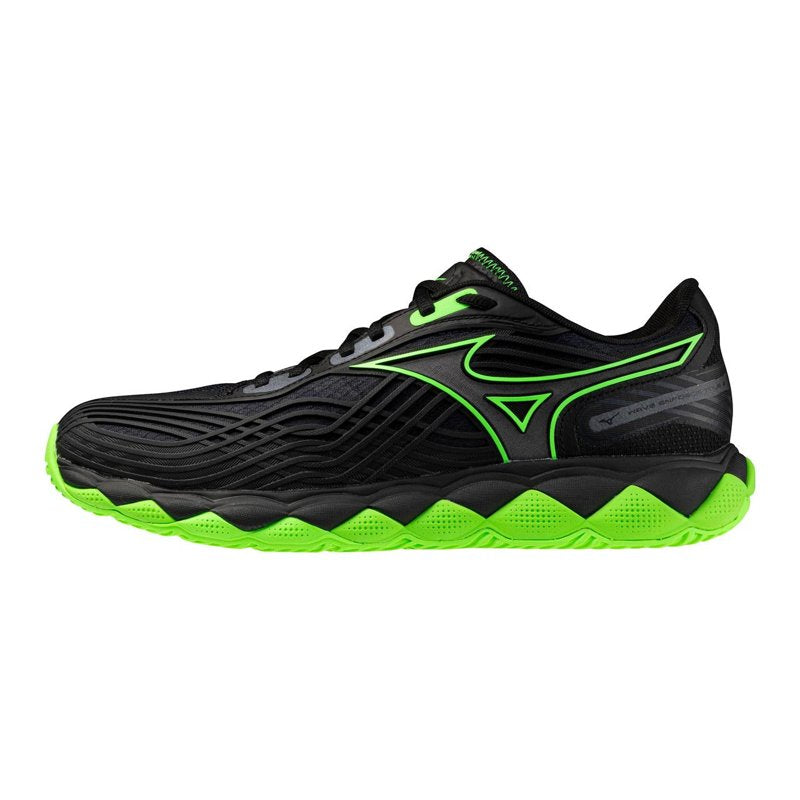 Men's Tennis Shoes Mizuno Wave Enforce Tour 2 AC Odyssey Grey White - Size 7