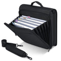 2-Inch Zipper Binder Organizer with Shoulder Strap, Holds 500 Sheets, School Supplies