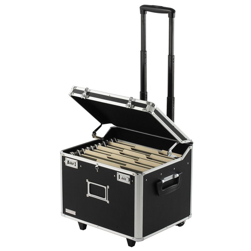 Vaultz Mobile File Chest with Locking Wheels for Letter & Legal Files