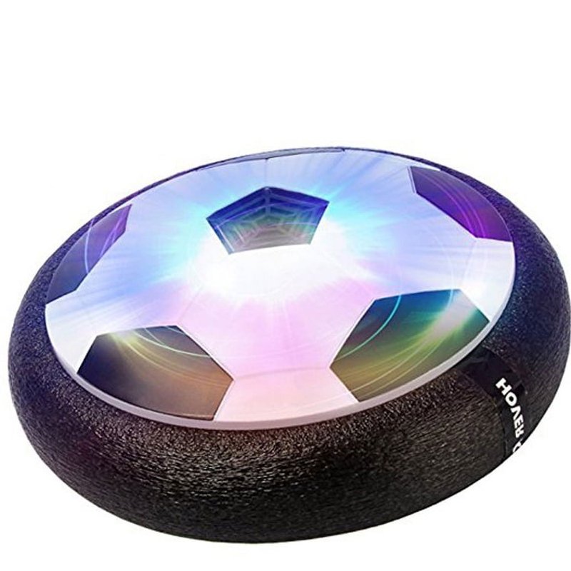 Hover Soccer Ball with LED Lights Indoor & Outdoor Play - Safe Foam Edging