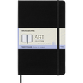 Large Sketchbook with Hard Cover and Premium Sketch Paper - Black