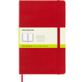 Large Scarlet Red Hardcover Notebook - Classic Moleskine Journal